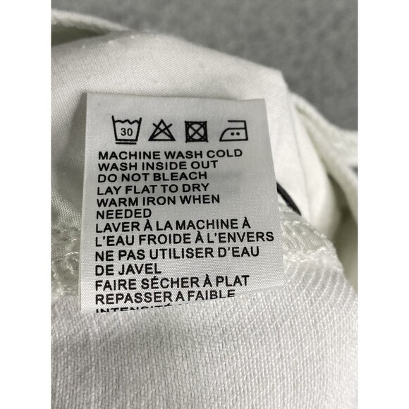 Sandrine Rose Womens Dust White Denim Jeans Wide Leg Size 24 NEW‎ - Picture 7 of 9